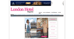 Desktop Screenshot of londonhotelmagazine.co.uk